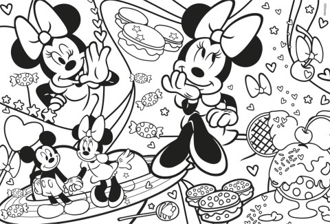 LISCIANI PUZZLE DWUSTRONNE MINNIE 250 ELEMENTÓW LISCIANI PUZZLE DWUSTRONNE MINNIE 250 ELEMENTÓW