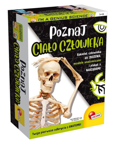 LISCIANI I"M A GENIUS POZNAJ CIAŁO CZŁOWIEKA LISCIANI I"M A GENIUS POZNAJ CIAŁO CZŁOWIEKA