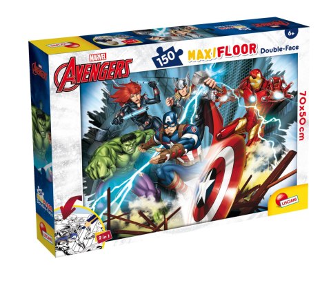 LISCIANI MARVEL PUZZLE DF MAXI FLOOR 150 AVENGERS LISCIANI MARVEL PUZZLE DF MAXI FLOOR 150 AVENGERS
