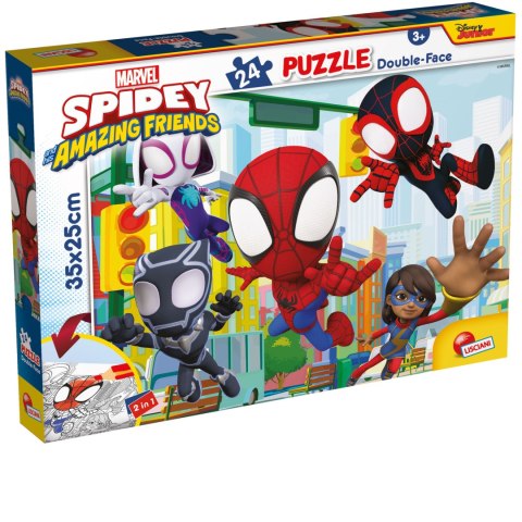 LISCIANI MARVEL PUZZLE DF M-PLUS 24 SPIDEY LISCIANI MARVEL PUZZLE DF M-PLUS 24 SPIDEY