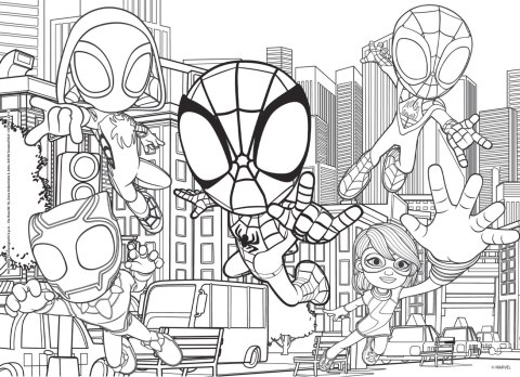 LISCIANI MARVEL PUZZLE DF M-PLUS 24 SPIDEY LISCIANI MARVEL PUZZLE DF M-PLUS 24 SPIDEY