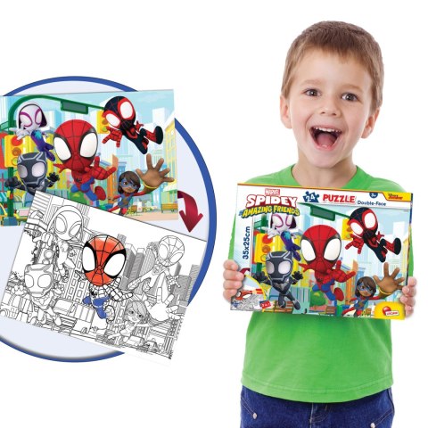 LISCIANI MARVEL PUZZLE DF M-PLUS 24 SPIDEY LISCIANI MARVEL PUZZLE DF M-PLUS 24 SPIDEY