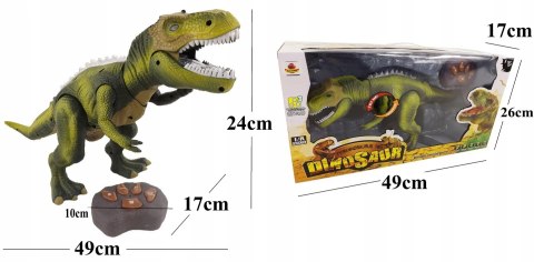 Dinozaur T-rex pilot dźwięk światła f161