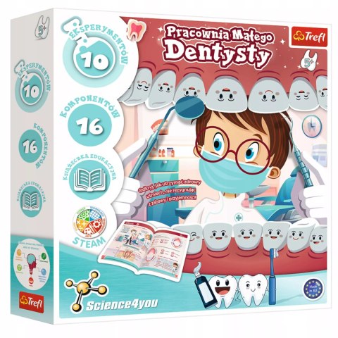 Zestaw naukowy Pracownia małego dentysty 5+ Science4YOU Trefl 61938 Zestaw naukowy Pracownia małego dentysty 5+ Science4YOU Trefl 61938