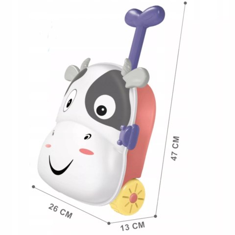 Duży zestaw do piasku walizka krówka młyn konewka 8103K Duży zestaw do piasku walizka krówka młyn konewka 8103K