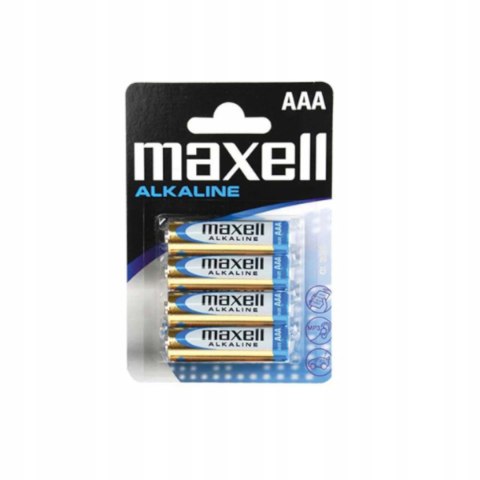 4x Baterie AAA 1,5V Alkaline MAXELL LR03 4x Baterie AAA 1,5V Alkaline MAXELL LR03