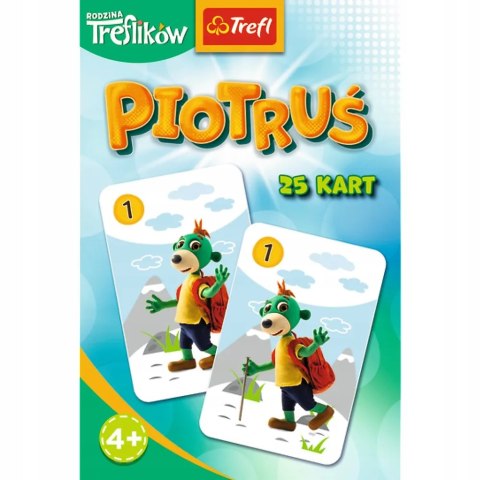 Karty Piotruś Rodzina Treflików +4 Trefl 08507 Karty Piotruś Rodzina Treflików +4 Trefl 08507