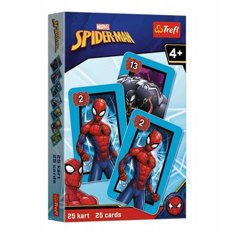 Karty Piotruś Spiderman Disney Marvel +4 Trefl 08498 Karty Piotruś Spiderman Disney Marvel +4 Trefl 08498