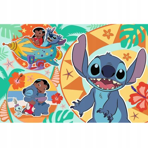 Puzzle 24 Maxi 24 el. Wesoły dzień Lilo & Stitch Disney Trefl 14365 Puzzle 24 Maxi 24 el. Wesoły dzień Lilo & Stitch Disney Trefl 14365