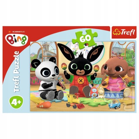 Puzzle Bing 60 el. W rytmie Binga Trefl 17342 Puzzle Bing 60 el. W rytmie Binga Trefl 17342