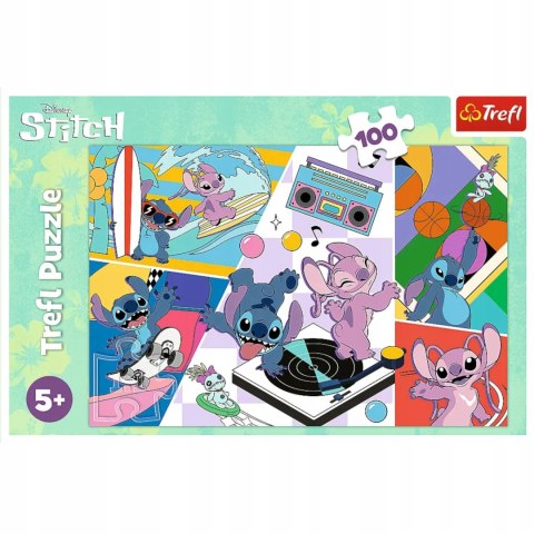 Puzzle Lilo & Stitch 100 el. Wspomnienia Lilo & Stitch Trefl 16473 Puzzle Lilo & Stitch 100 el. Wspomnienia Lilo & Stitch Trefl 16473