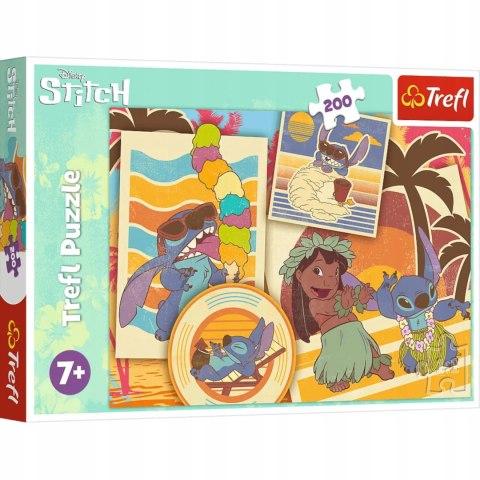 Puzzle Lilo & Stitch 200 el. Muzyczny świat Lilo & Stitch Trefl 13304 Puzzle Lilo & Stitch 200 el. Muzyczny świat Lilo & Stitch Trefl 13304