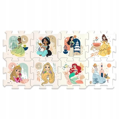 Puzzle piankowe układanka puzzlopianka Księżniczki Disney baby 0+ 61605 Puzzle piankowe układanka puzzlopianka Księżniczki Disney baby 0+ 61605