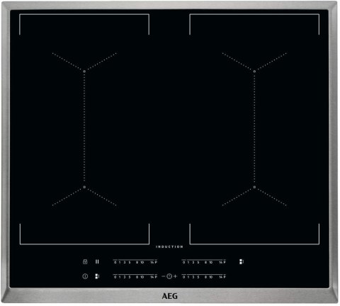 AEG | Hob | IKE64450XB | Induction | Number of burners/cooking zones 4 | Mechanical | Timer | Black AEG | Hob | IKE64450XB | Induction | Number of burners/cooking zones 4 | Mechanical | Timer | Black