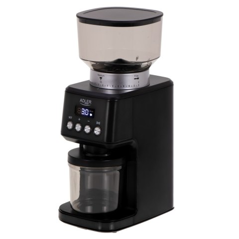 Adler Burr Coffee Grinder | AD 4300 | 180 W | Coffee beans capacity 300 g | Black Adler Burr Coffee Grinder | AD 4300 | 180 W | Coffee beans capacity 300 g | Black
