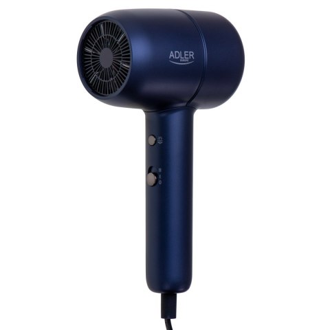 Adler Hair Dryer | AD 2279b | 1800 W | Number of temperature settings 2 | Ionic function | Blue Adler Hair Dryer | AD 2279b | 1800 W | Number of temperature settings 2 | Ionic function | Blue