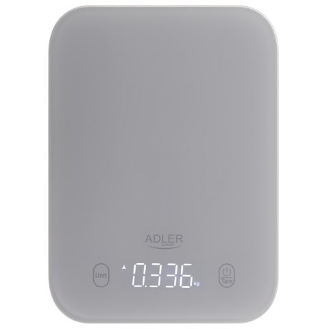 Adler Kitchen Scale | AD 3181g | Graduation 1 g | Display type LED | Grey Adler Kitchen Scale | AD 3181g | Graduation 1 g | Display type LED | Grey