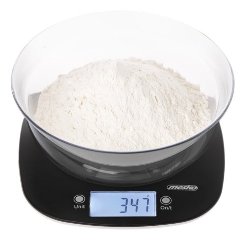 Adler Kitchen Scale with a bowl | MS 3179b | Graduation 1 g | Display type LCD | Black Adler Kitchen Scale with a bowl | MS 3179b | Graduation 1 g | Display type LCD | Black