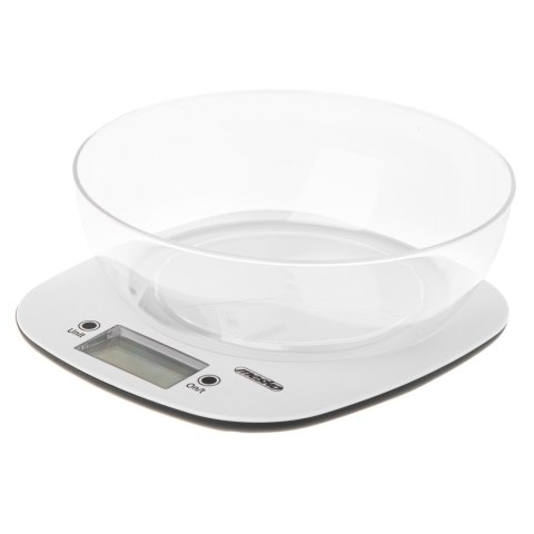 Adler Kitchen Scale with a bowl | MS 3179w | Graduation 1 g | Display type LCD | White Adler Kitchen Scale with a bowl | MS 3179w | Graduation 1 g | Display type LCD | White