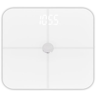 Adler Smart Bathroom Scale | AD 8187 | Maximum weight (capacity) 180 kg | Accuracy 100 g | Body Mass Index (BMI) measuring | Whi