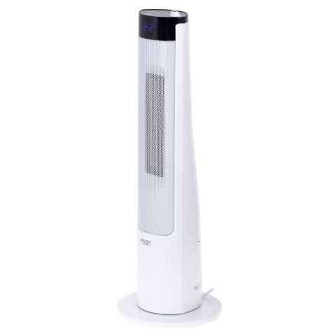 Adler | Tower Fan Heater with Humidifier | AD 7730 | Ceramic | 2200 W | Number of power levels 2 | Suitable for rooms up to 25 m Adler | Tower Fan Heater with Humidifier | AD 7730 | Ceramic | 2200 W | Number of power levels 2 | Suitable for rooms up to 25 m