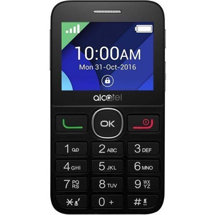 Alcatel | 2008G | Czarny | 2.4 " | TFT | 240 x 320 | 8 MB | 16 MB | Pojedyncza karta SIM | Mini SIM | Bluetooth | 3.0 | Wersja U Alcatel | 2008G | Czarny | 2.4 " | TFT | 240 x 320 | 8 MB | 16 MB | Pojedyncza karta SIM | Mini SIM | Bluetooth | 3.0 | Wersja U