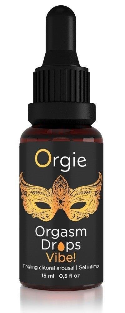 ORGIE Orgasm Drops Vibe Peach Flavor 15 ml ORGIE Orgasm Drops Vibe Peach Flavor 15 ml
