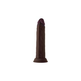 Shaft Model J 8.5 Inch Dong Mahogany - Silikonowe Dildo