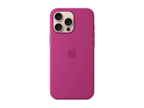 Apple Case with MagSafe | Apple | iPhone 16 Pro Max | Silicone | Fuchsia Apple Case with MagSafe | Apple | iPhone 16 Pro Max | Silicone | Fuchsia