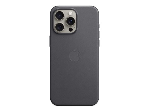 Apple | FineWoven Case with MagSafe | Case with MagSafe | Apple | iPhone 15 Pro Max | Durable micro-twill | Black Apple | FineWoven Case with MagSafe | Case with MagSafe | Apple | iPhone 15 Pro Max | Durable micro-twill | Black