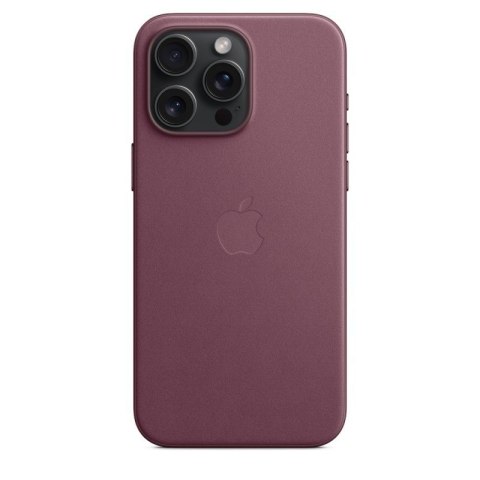 Apple | FineWoven Case with MagSafe | Case with MagSafe | Apple | iPhone 15 Pro Max | Silicone | Mulberry Apple | FineWoven Case with MagSafe | Case with MagSafe | Apple | iPhone 15 Pro Max | Silicone | Mulberry
