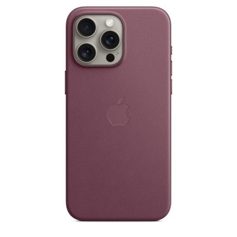 Apple | FineWoven Case with MagSafe | Case with MagSafe | Apple | iPhone 15 Pro Max | Silicone | Mulberry Apple | FineWoven Case with MagSafe | Case with MagSafe | Apple | iPhone 15 Pro Max | Silicone | Mulberry