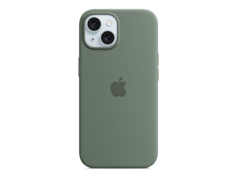 Apple | Silicone Case with MagSafe | Case with MagSafe | Apple | iPhone 15 | Silicone | Cypress Apple | Silicone Case with MagSafe | Case with MagSafe | Apple | iPhone 15 | Silicone | Cypress