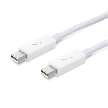 Apple | Thunderbolt cable | Male | Mini DisplayPort | Male | White | Mini DisplayPort | 0.5 m Apple | Thunderbolt cable | Male | Mini DisplayPort | Male | White | Mini DisplayPort | 0.5 m