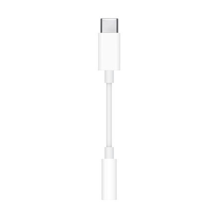 Apple | USB-C to headphone jack adapter | Mini-phone stereo 3.5 mm | Female | Male | 24 pin USB-C | White Apple | USB-C to headphone jack adapter | Mini-phone stereo 3.5 mm | Female | Male | 24 pin USB-C | White