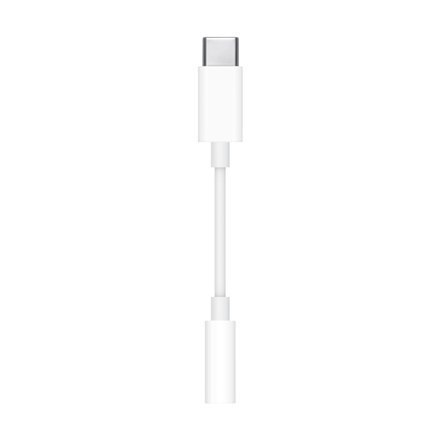 Apple | USB-C to headphone jack adapter | Mini-phone stereo 3.5 mm | Female | Male | 24 pin USB-C | White Apple | USB-C to headphone jack adapter | Mini-phone stereo 3.5 mm | Female | Male | 24 pin USB-C | White