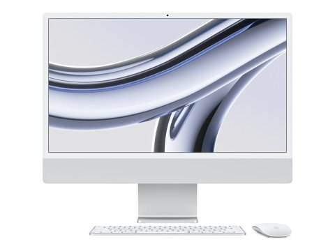 Apple iMac 24" 4.5K Retina, Apple M3 8C CPU, 10C GPU/8GB/512GB SSD/Silver/INT | Apple Apple iMac 24" 4.5K Retina, Apple M3 8C CPU, 10C GPU/8GB/512GB SSD/Silver/INT | Apple