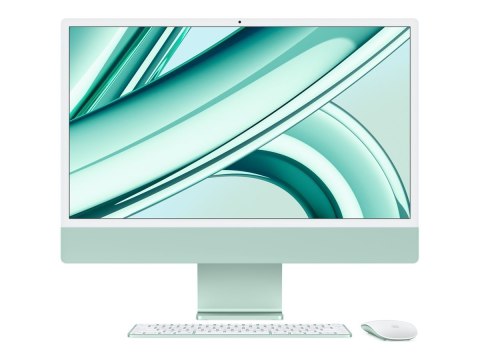 Apple iMac 24" 4.5K Retina, Apple M3 8C CPU, 8C GPU/8GB/256GB SSD/Green/INT | Apple Apple iMac 24" 4.5K Retina, Apple M3 8C CPU, 8C GPU/8GB/256GB SSD/Green/INT | Apple