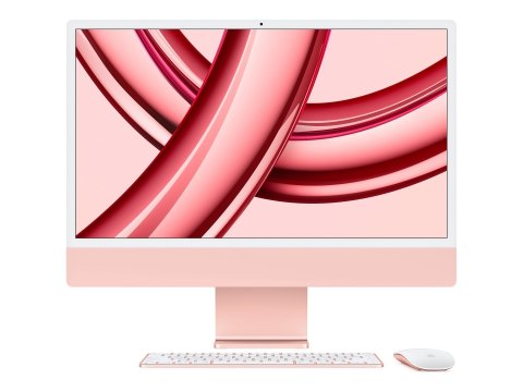 Apple iMac 24" 4.5K Retina, Apple M3 8C CPU, 8C GPU/8GB/256GB SSD/Pink/SWE | Apple Apple iMac 24" 4.5K Retina, Apple M3 8C CPU, 8C GPU/8GB/256GB SSD/Pink/SWE | Apple