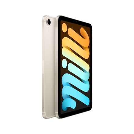 Apple | iPad Mini 6th Gen | 8.3 " | Starlight | Liquid Retina IPS LCD | A15 Bionic | 4 GB | 256 GB | 5G | Wi-Fi | Front camera | Apple | iPad Mini 6th Gen | 8.3 " | Starlight | Liquid Retina IPS LCD | A15 Bionic | 4 GB | 256 GB | 5G | Wi-Fi | Front camera |