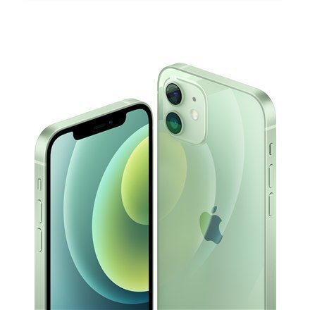 Apple | iPhone 12 | Green | 6.1 " | XDR OLED | Apple | A14 Bionic | Internal RAM 4 GB | 64 GB | Single SIM | Nano-SIM and eSIM | Apple | iPhone 12 | Green | 6.1 " | XDR OLED | Apple | A14 Bionic | Internal RAM 4 GB | 64 GB | Single SIM | Nano-SIM and eSIM |