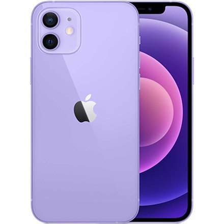 Apple | iPhone 12 | Purple | 6.1 " | Super Retina XDR OLED | Apple | A14 Bionic | Internal RAM 4 GB | 64 GB | Dual SIM | Nano-SI Apple | iPhone 12 | Purple | 6.1 " | Super Retina XDR OLED | Apple | A14 Bionic | Internal RAM 4 GB | 64 GB | Dual SIM | Nano-SI