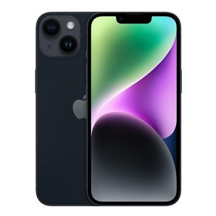 Apple | iPhone 14 | Midnight | 6.1 " | Super Retina XDR | Apple | A15 Bionic | Internal RAM 4 GB | 512 GB | Dual SIM | Nano-SIM Apple | iPhone 14 | Midnight | 6.1 " | Super Retina XDR | Apple | A15 Bionic | Internal RAM 4 GB | 512 GB | Dual SIM | Nano-SIM