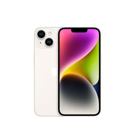 Apple | iPhone 14 | Starlight | 6.1 " | Super Retina XDR | Apple | A15 Bionic | Internal RAM 4 GB | 512 GB | Dual SIM | Nano-SIM Apple | iPhone 14 | Starlight | 6.1 " | Super Retina XDR | Apple | A15 Bionic | Internal RAM 4 GB | 512 GB | Dual SIM | Nano-SIM