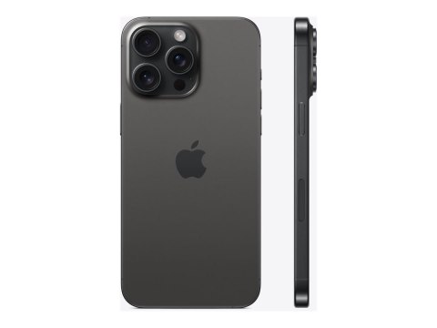 Apple | iPhone 15 Pro Max | Czarny tytan | 6,7 " | Wyświetlacz Super Retina XDR z ProMotion | 2796 x 1290 pikseli | A17 Pro | We Apple | iPhone 15 Pro Max | Czarny tytan | 6,7 " | Wyświetlacz Super Retina XDR z ProMotion | 2796 x 1290 pikseli | A17 Pro | We