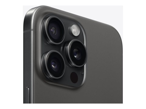 Apple | iPhone 15 Pro Max | Czarny tytan | 6,7 " | Wyświetlacz Super Retina XDR z ProMotion | 2796 x 1290 pikseli | A17 Pro | We Apple | iPhone 15 Pro Max | Czarny tytan | 6,7 " | Wyświetlacz Super Retina XDR z ProMotion | 2796 x 1290 pikseli | A17 Pro | We