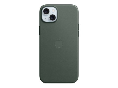 Apple iPhone 15 Plus FineWoven Case with MagSafe - Evergreen | Apple | iPhone 15 Plus FineWoven Case with MagSafe | Case with Ma Apple iPhone 15 Plus FineWoven Case with MagSafe - Evergreen | Apple | iPhone 15 Plus FineWoven Case with MagSafe | Case with Ma