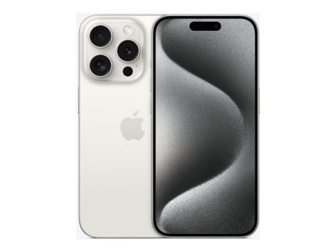 Apple iPhone 15 Pro 128 GB biały tytanowy | Apple Apple iPhone 15 Pro 128 GB biały tytanowy | Apple