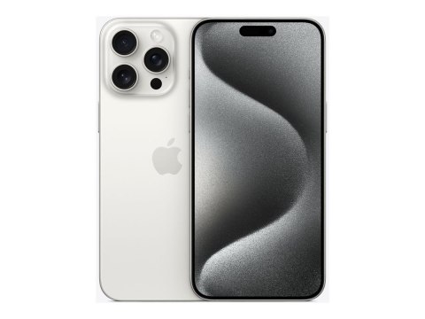 Apple iPhone 15 Pro Max 256 GB biały tytanowy | Apple Apple iPhone 15 Pro Max 256 GB biały tytanowy | Apple