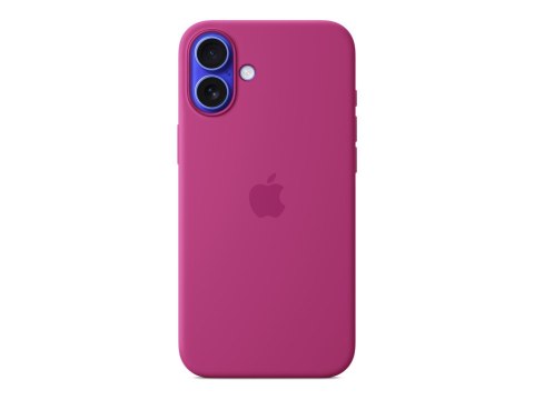 Apple iPhone 16 Plus Silicone Case with MagSafe - Fuchsia | Apple Apple iPhone 16 Plus Silicone Case with MagSafe - Fuchsia | Apple